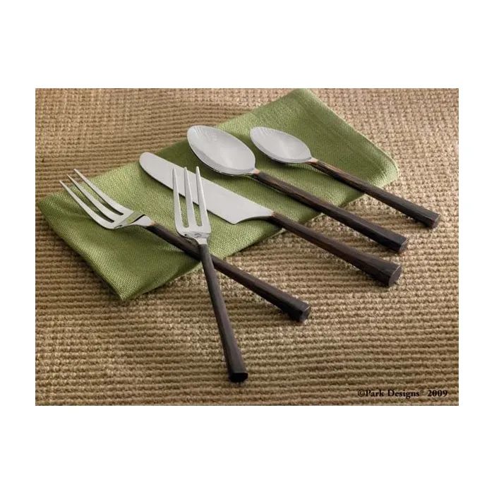 Copper Handle 5 Piece Place Setting