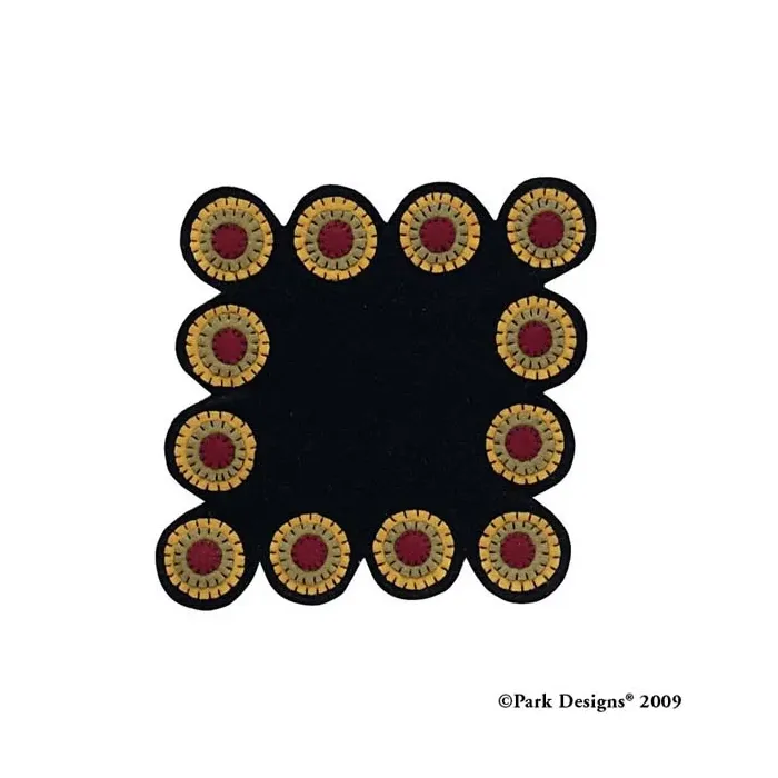 Penny Quilt Mat  Blk