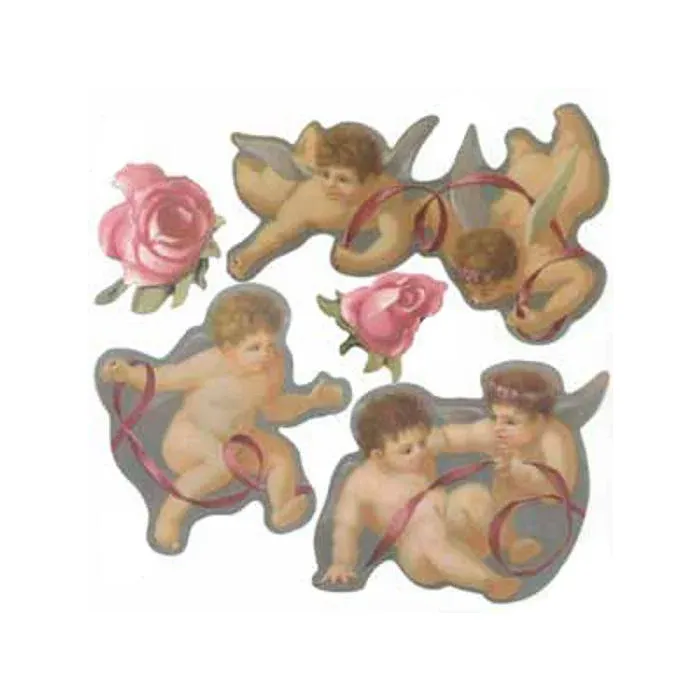 Cherub Wallpaper Cutouts