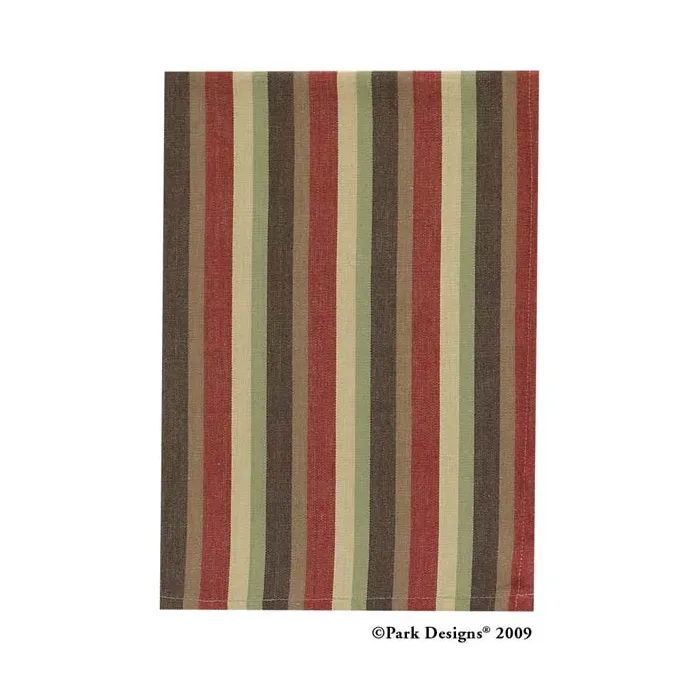12 Cc Stripe Dishtowel Earth