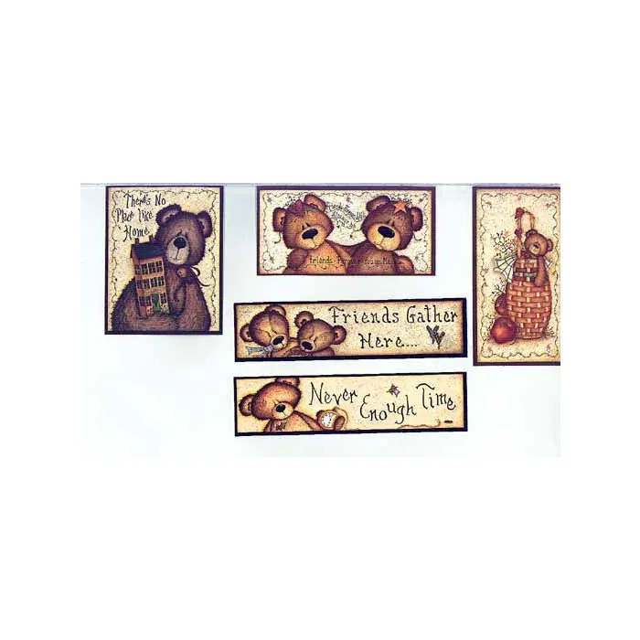 Country Bear Wallpaper Cutouts