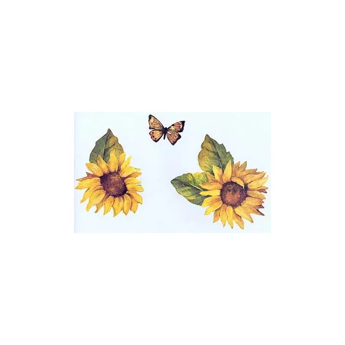 Sunflowers and Butterflies Wallies