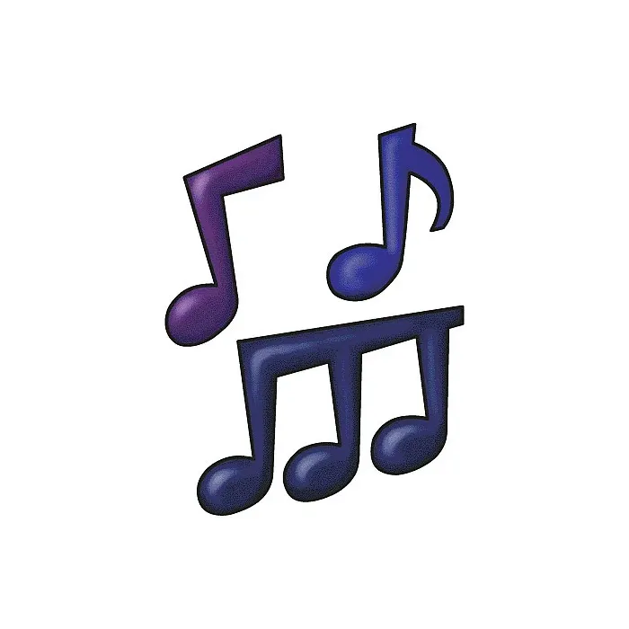 Musical Notes Wallies