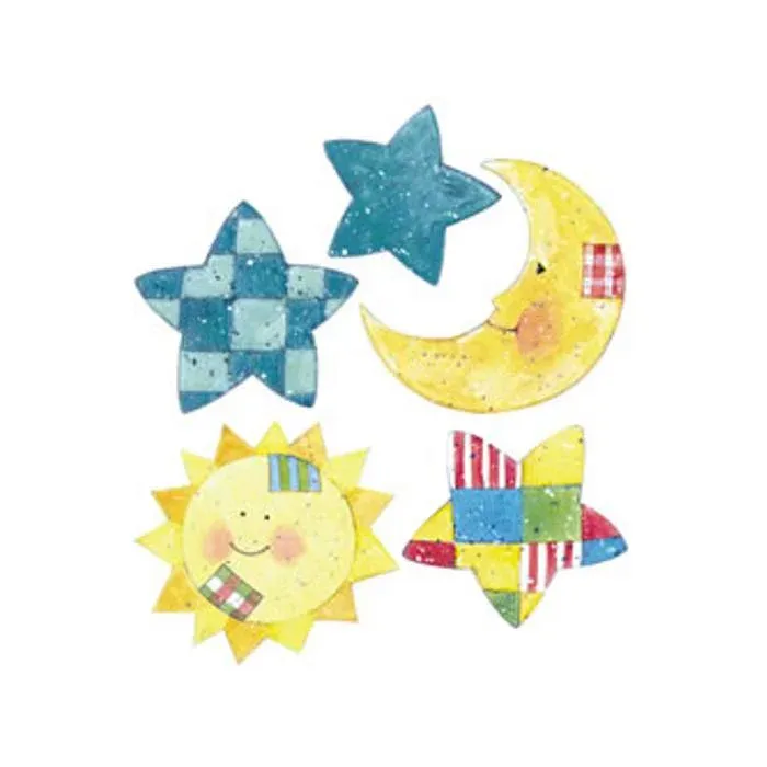Sun, Moon, and Star Wallies