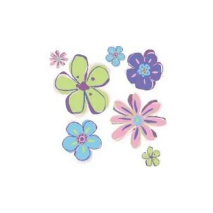 Doodle Flower Wallies
