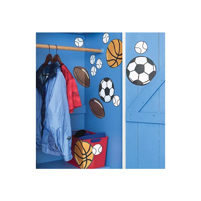 Large Sports Wallies Mural