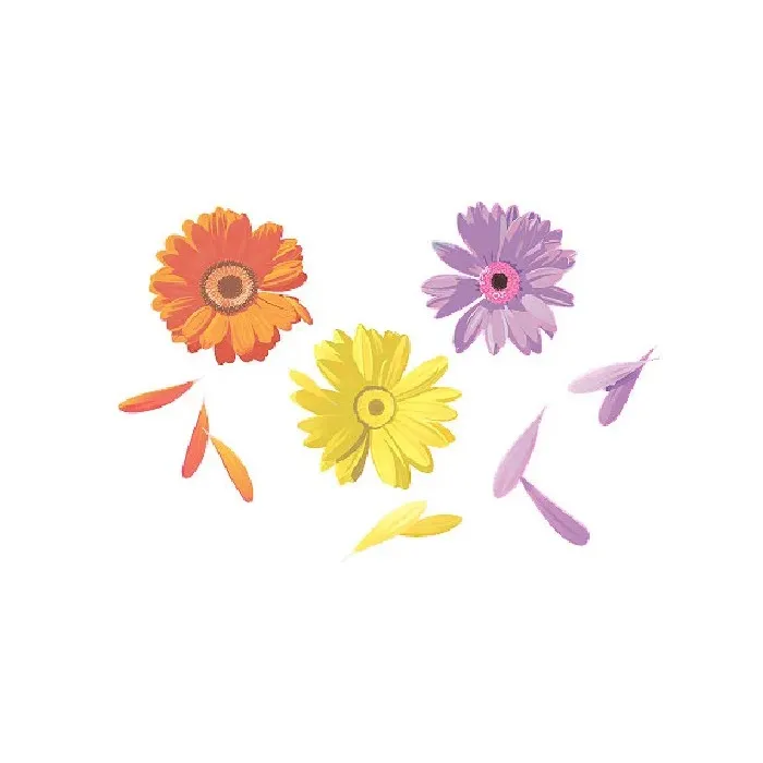 Loves Me, Loves Me Not Wallpaper Cutouts