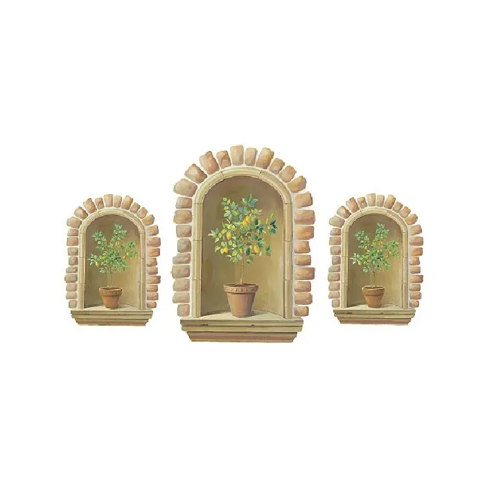 Topiary Alcove Wallies