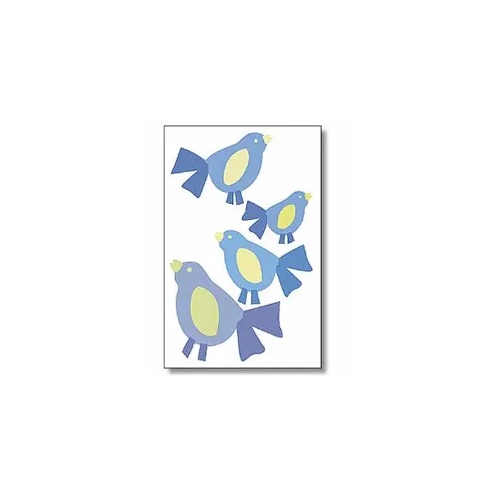 Blue Bird Self-Adhesive Wallies