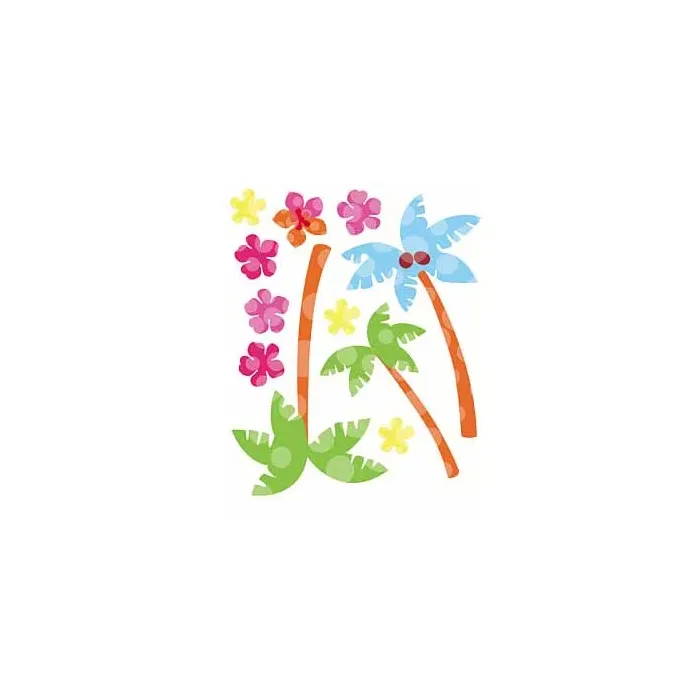 Aloha Colorful Vinyl Decal Wallies