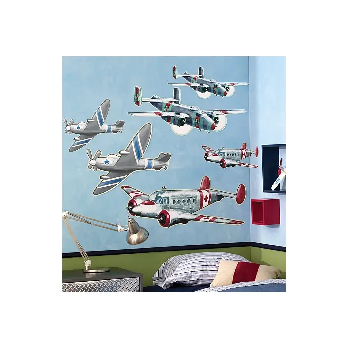 Airplane Wallies Mural