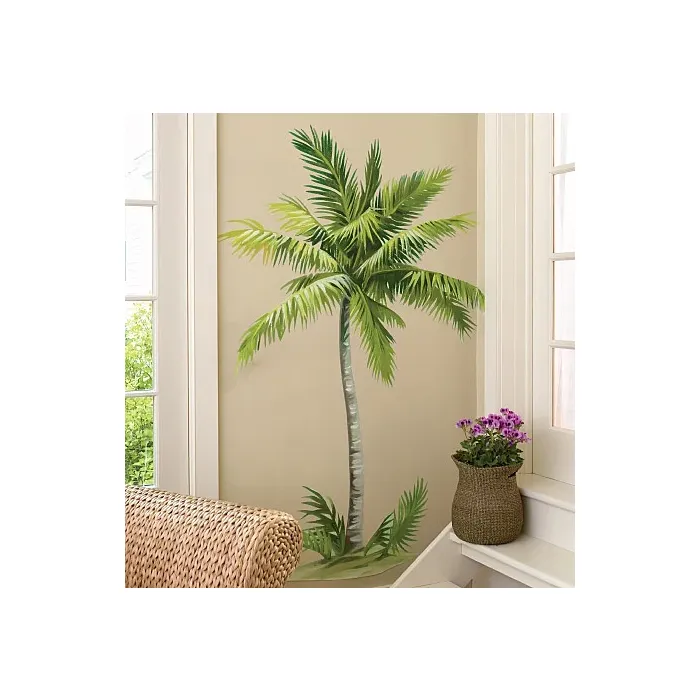 Palm Tree Wallies Mural