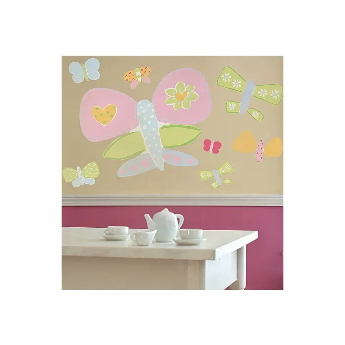 Jenny\'s Butterflies Big Wallies Mural