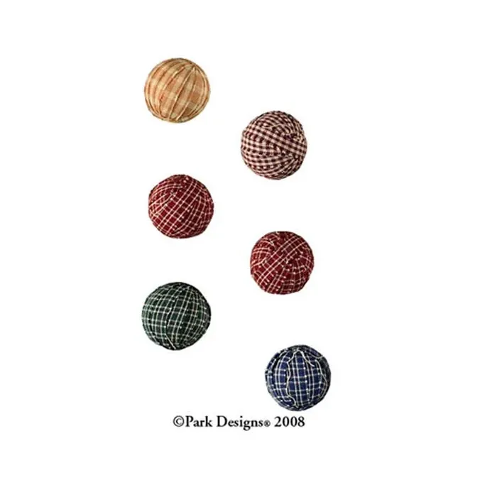 1.5 inch Rag Balls S 6 Multi