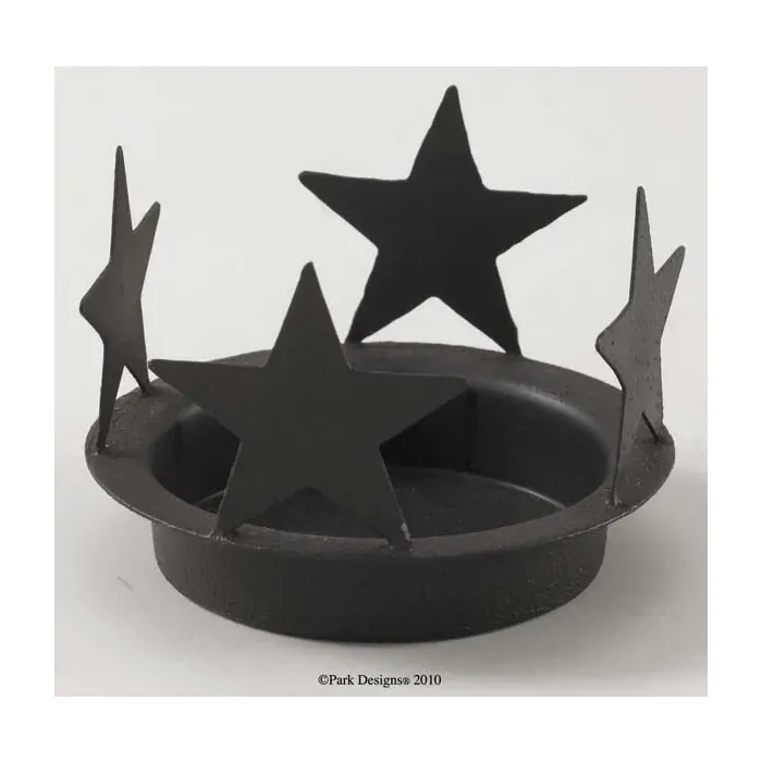 Star Candle Pan 4 inch Blk