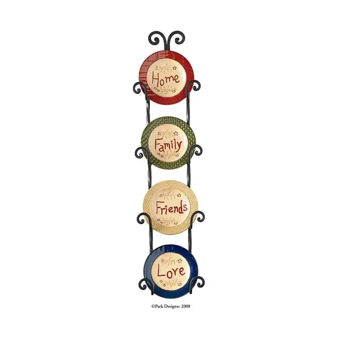 Scroll Mini Plate Rack