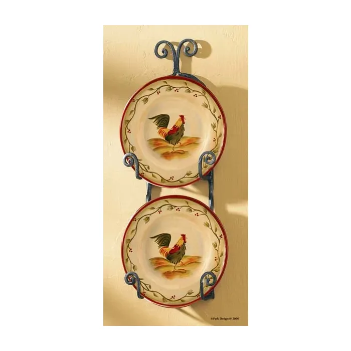 Scroll Double Plate Rack