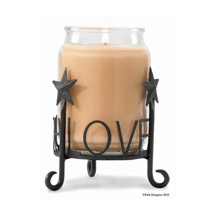 Live Laugh Love Jar Cndl Hldr