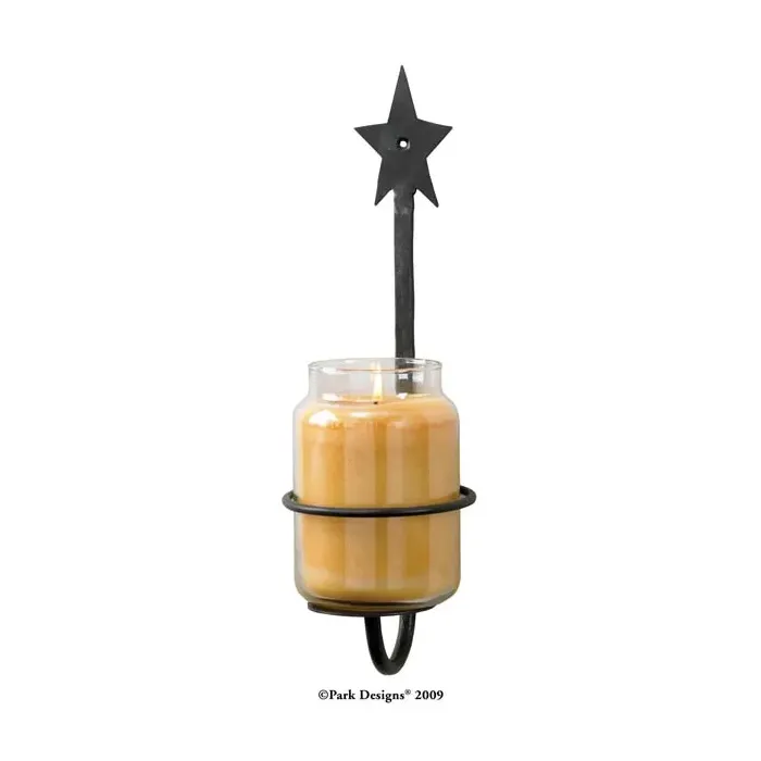 Jar Candle Wall Sconce