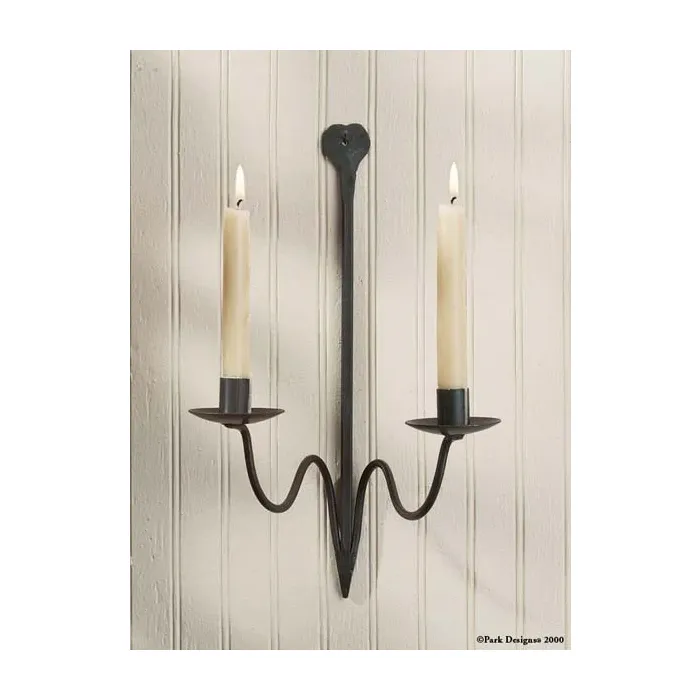 Double Sconce Iron 15 1 2 inch