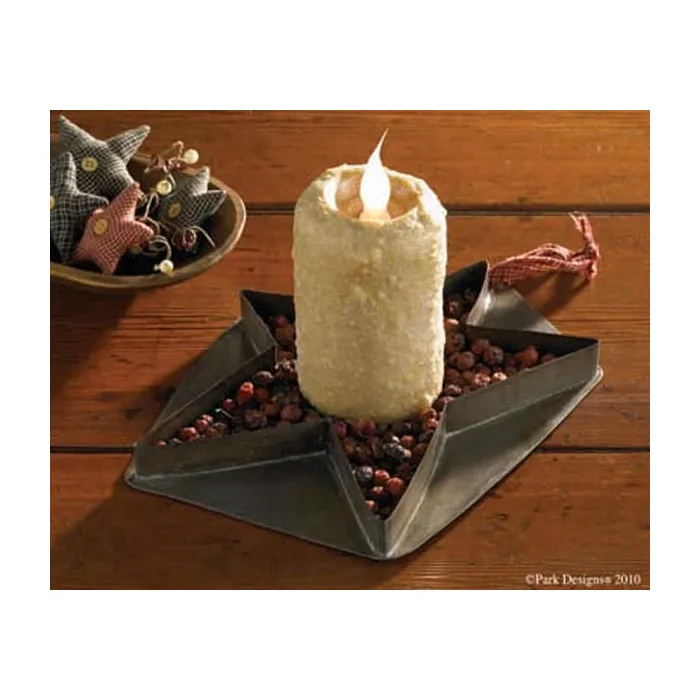 Star Cookie Cutter Candle Pan