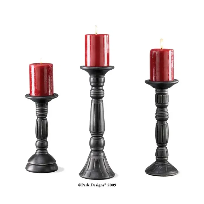 Candlesticks S 3 Black