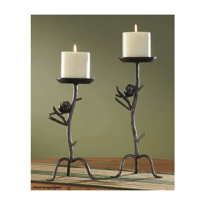 Pine Lodge Pillar Holder S 2