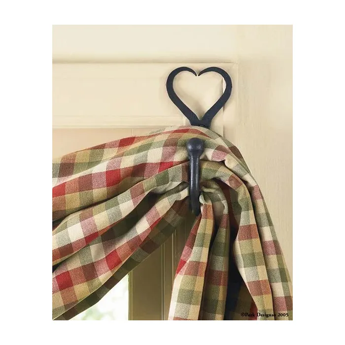 Split Heart Curtain Hook
