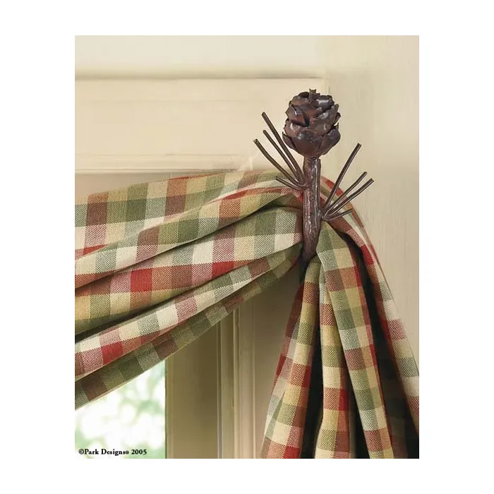 Pine Cone Curtain Hook