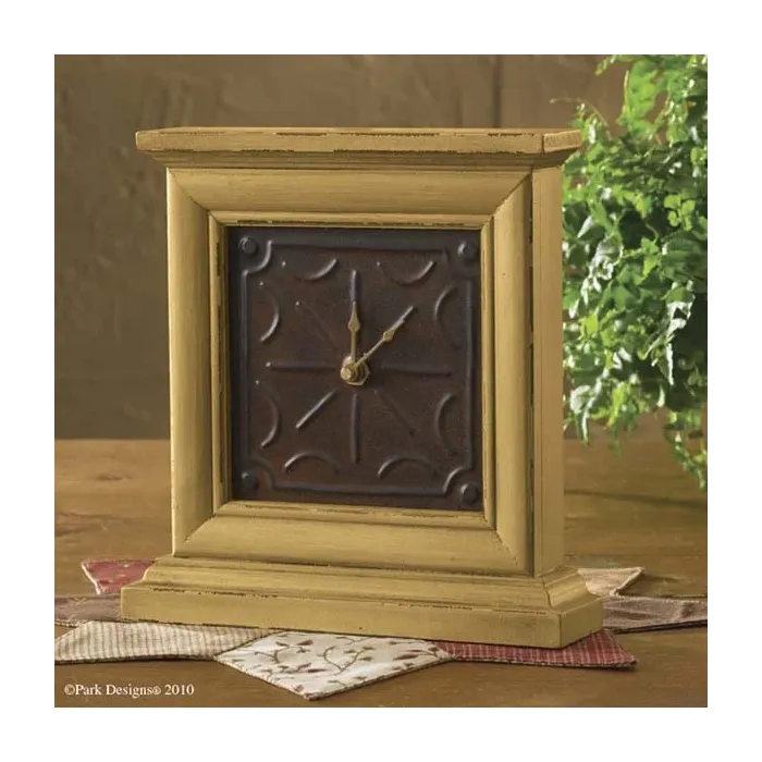 Pearwood Table Clock