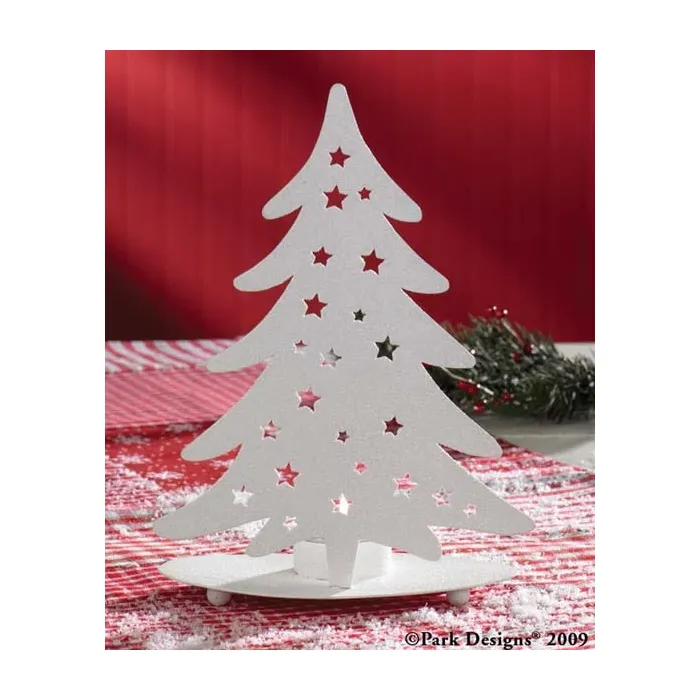 Tree Tea Light Hldr 8.5 inch