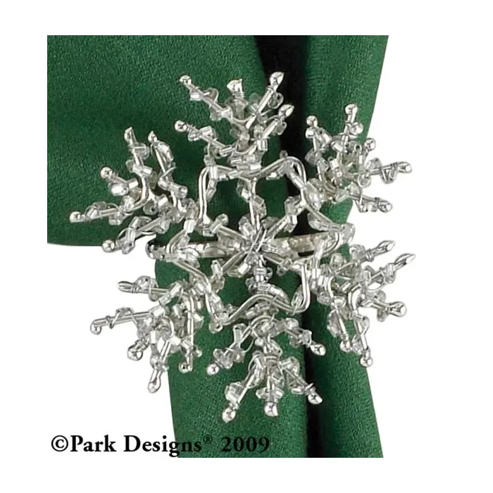 12 Snowfall Napkin Ring