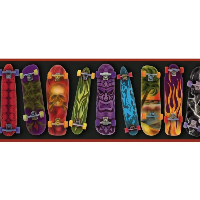 Gerry Red Skateboards Portrait Wallpaper Border Chesapeake BBC92052B