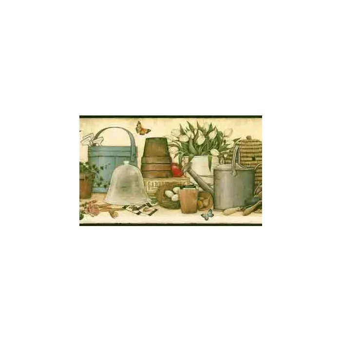Imperial Wallpaper Border - For the Love of Gardening