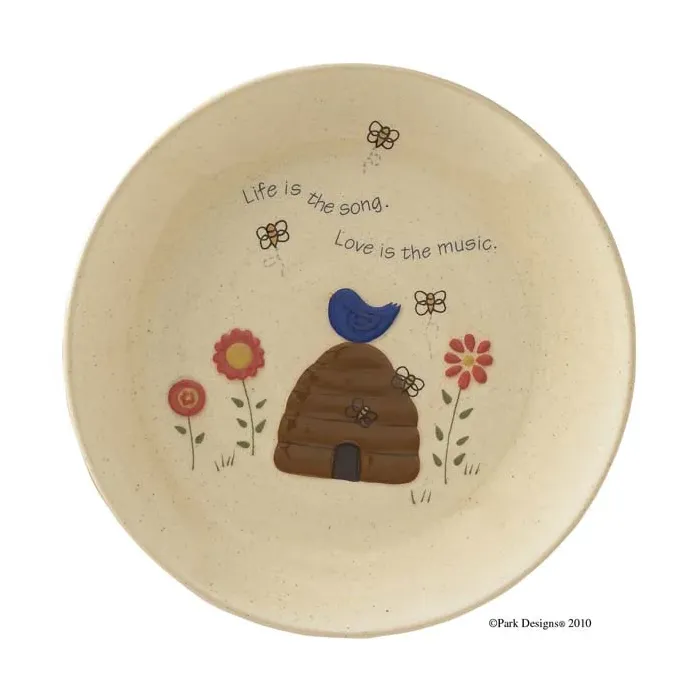 Birds and Bees Platter Dish