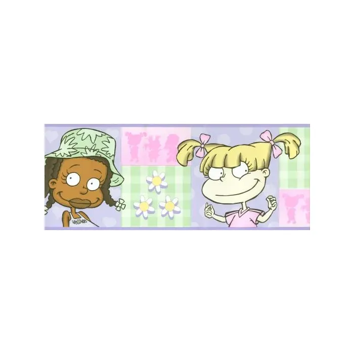 Nickelodeon Rugrats Girls Cartoon Wallpaper Border
