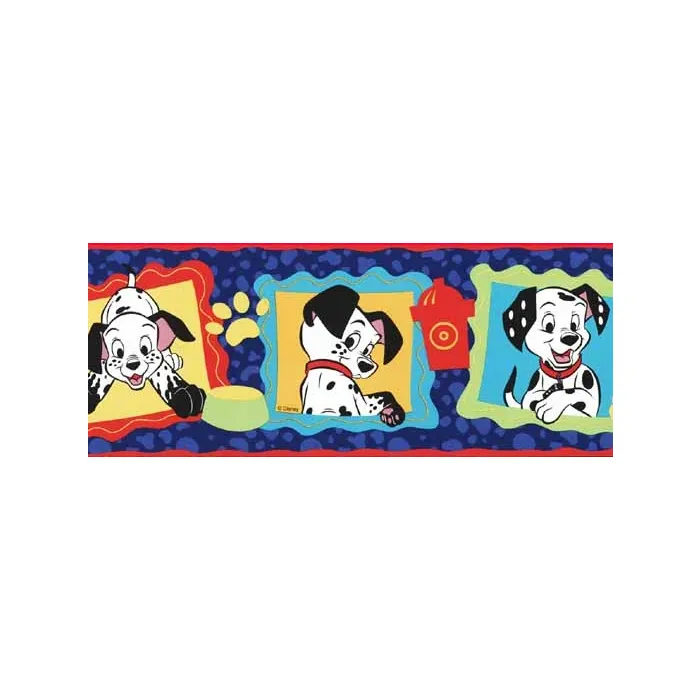 101 Dalmatians Disneys Wallpaper Border