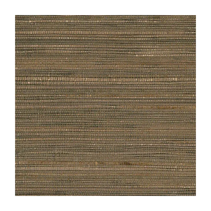 Fine Seagrass with Pearl Wallpaper Cream, Black, Pearl Norwall Wallcovering 488-406