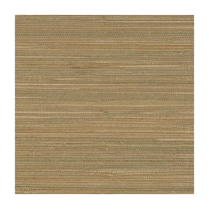 Fine Seagrass with Pearl Wallpaper Green, Beige, Pearl Norwall Wallcovering 488-408