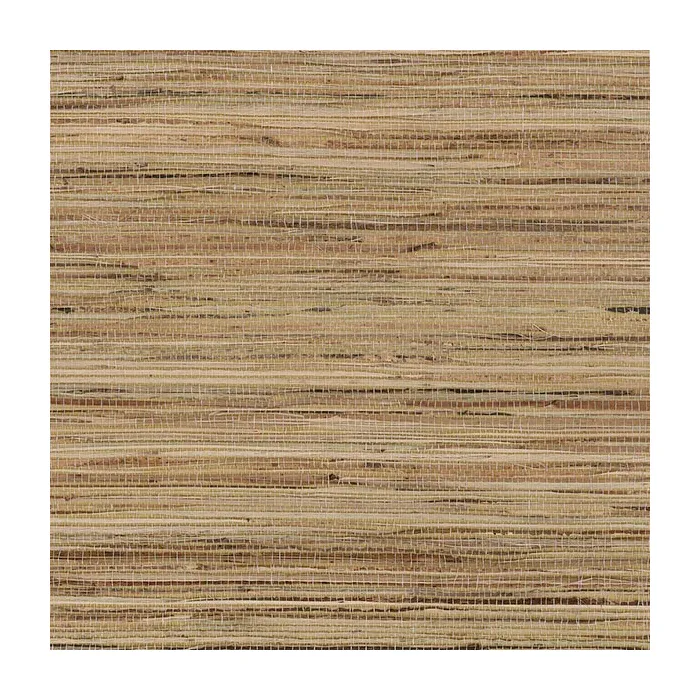 Fine Raw Jute with Gold Wallpaper Brown, Beige, Gold Metallic Norwall Wallcovering 488-417
