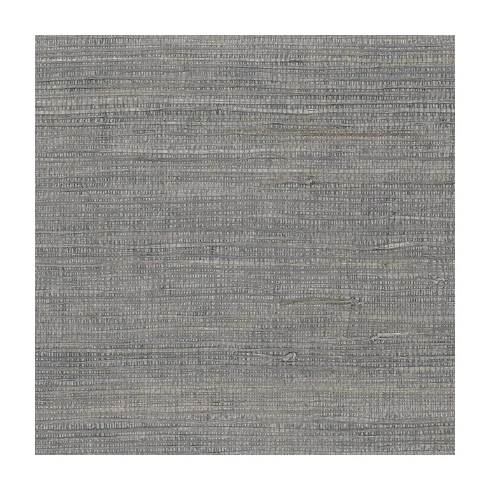 Extra Fine Raw Jute with Pearl Wallpaper Grey, Pearl Norwall Wallcovering 488-420