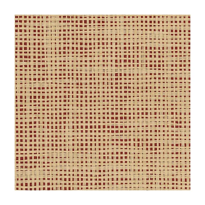 Paper Weave Wallpaper Red, Ochre Norwall Wallcovering 488-426