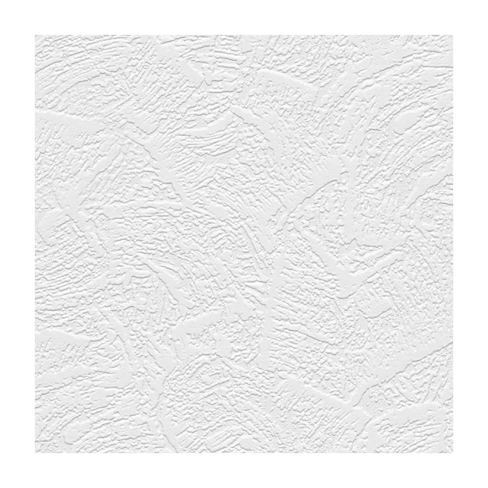 Large Brush Stroke Texture Paintable Wallpaper White Norwall Wallcovering 48905