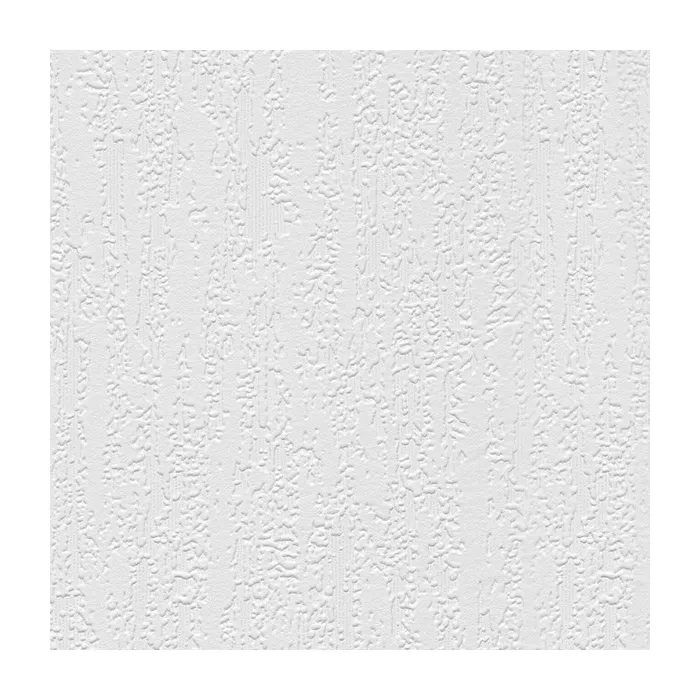 Palette Knife Texture Paintable Wallpaper White Norwall Wallcovering 48913