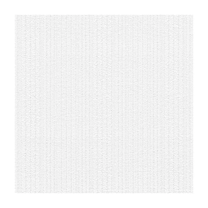 Linear Stripe Paintable Wallpaper White Norwall Wallcovering 48914