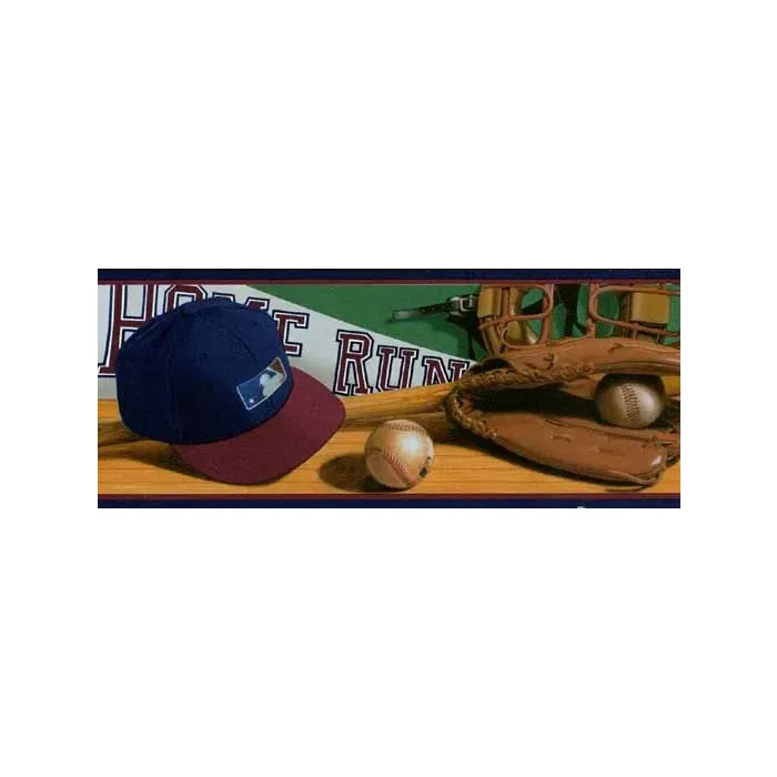Home Run Wallpaper Border