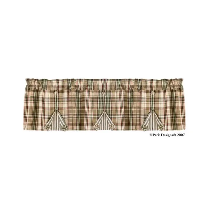 Thyme Pleat Valance Array