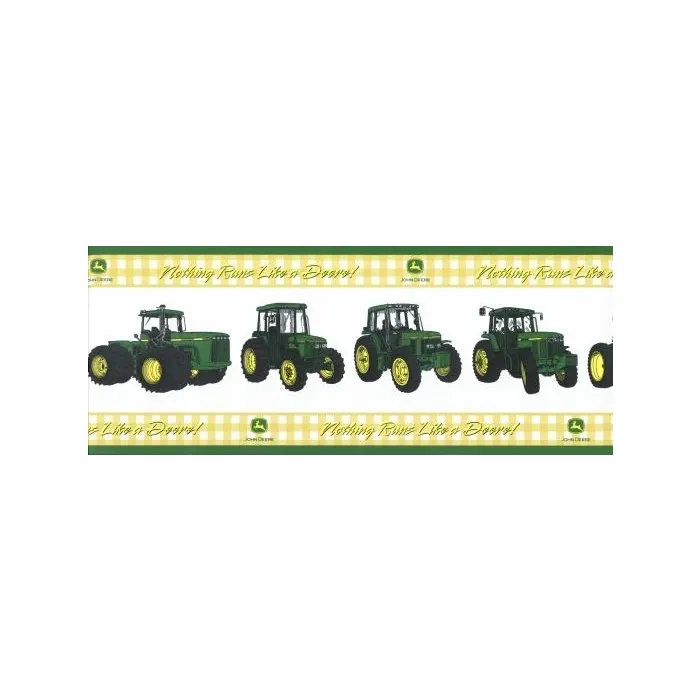 John Deere Tractor Wallpaper Border