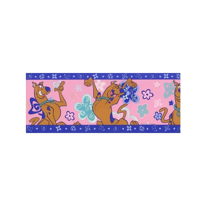 Purple Scooby Doo Wallpaper Border