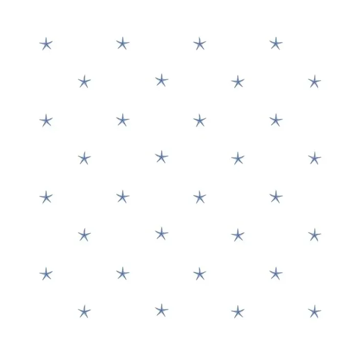 White Sands Blue Starfish Wallpaper Sidewall Chesapeake DLR54541